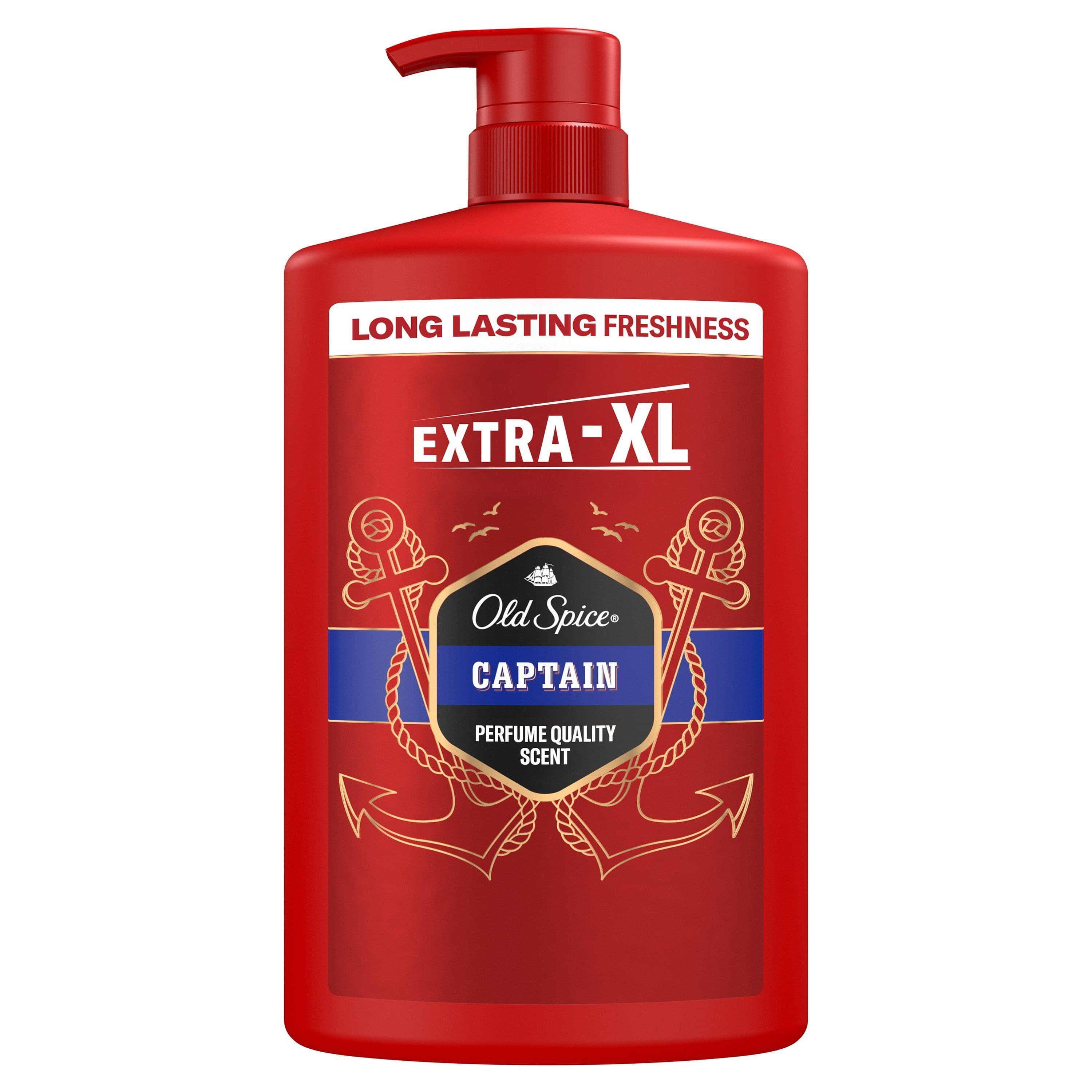 Sprchový gél Captain 3 v 1 Kúpeľové gély a mydlá