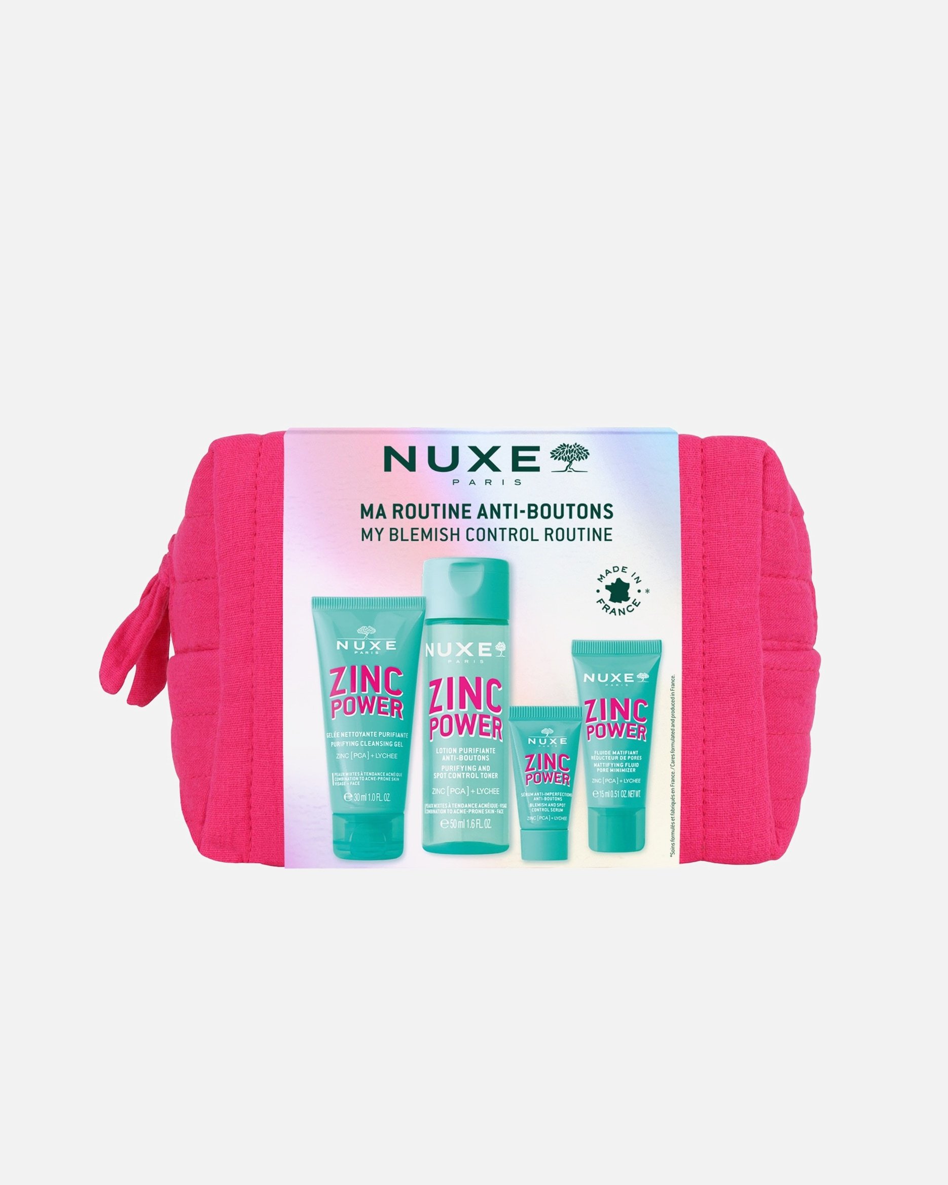 NUXE Zink Power My Blemish Control Routine set za njegu lica - 1 komad