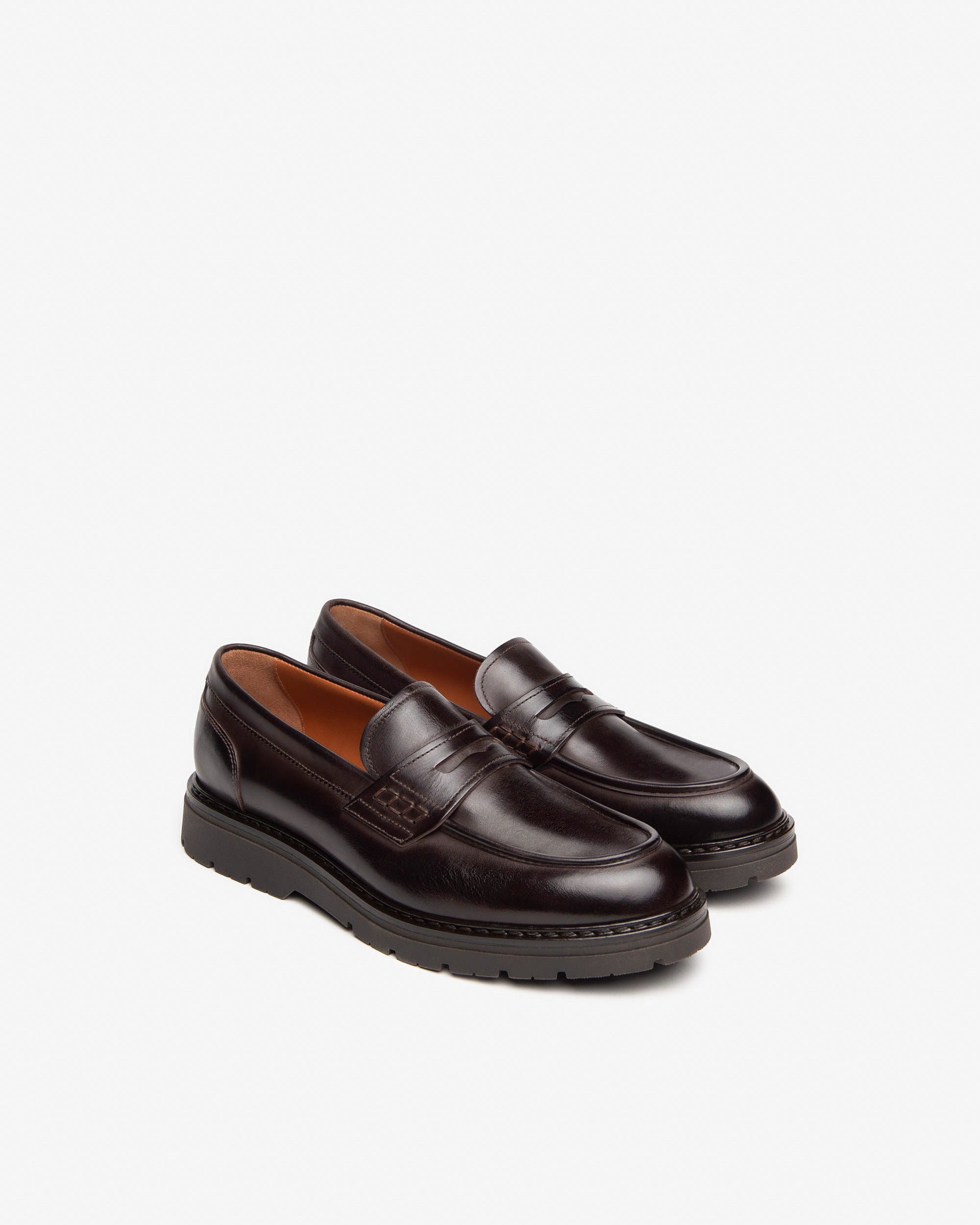 Mocassins en cuir pour hommes