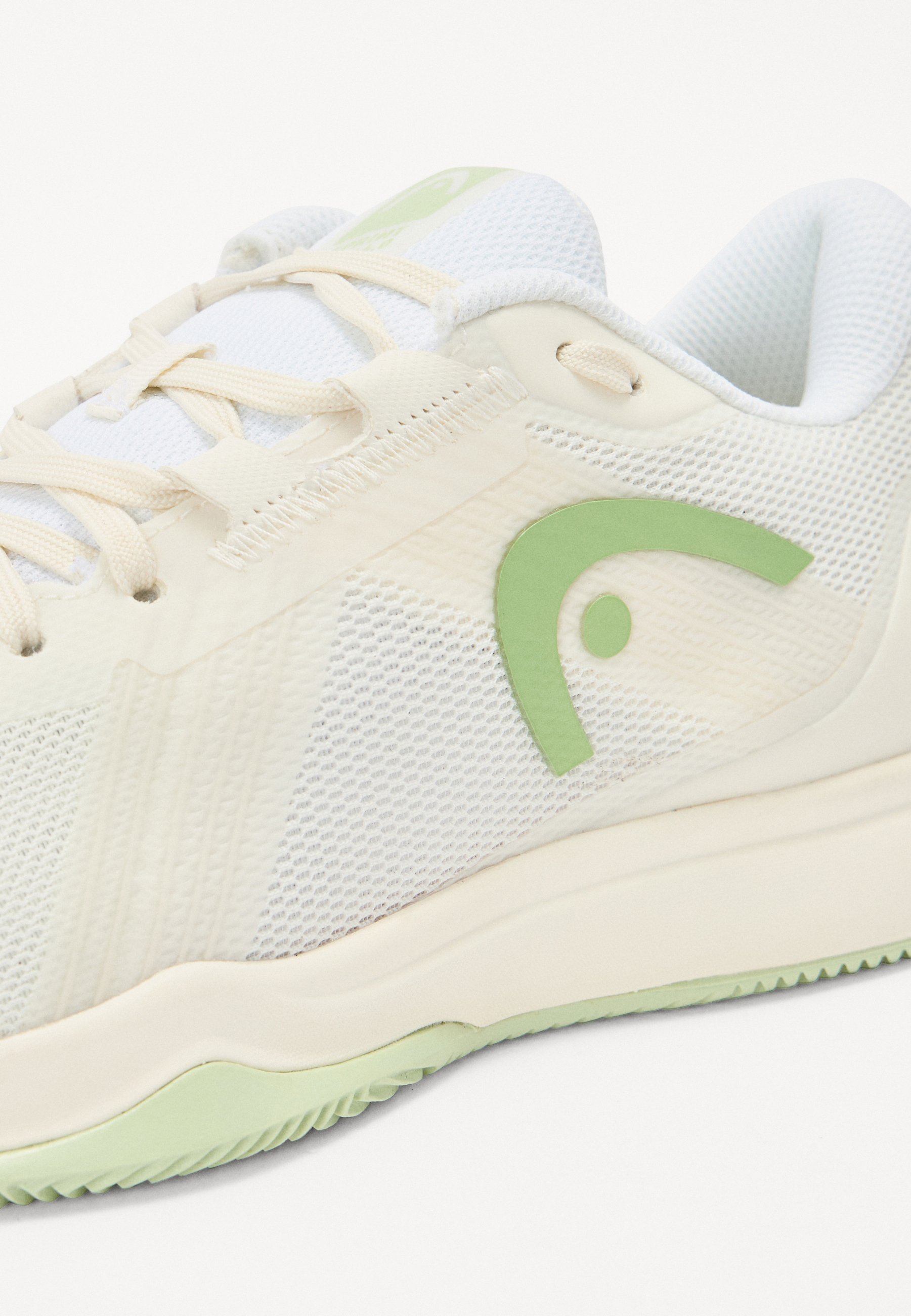 Head SPRINT TEAM 4.0 - Tennisschoenen voor gravelbanen - krijtwit/lichtgroen