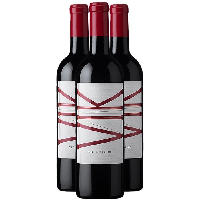 Vik Chili Central Valley 2019 - Chilean Red Wine (3x75cl)