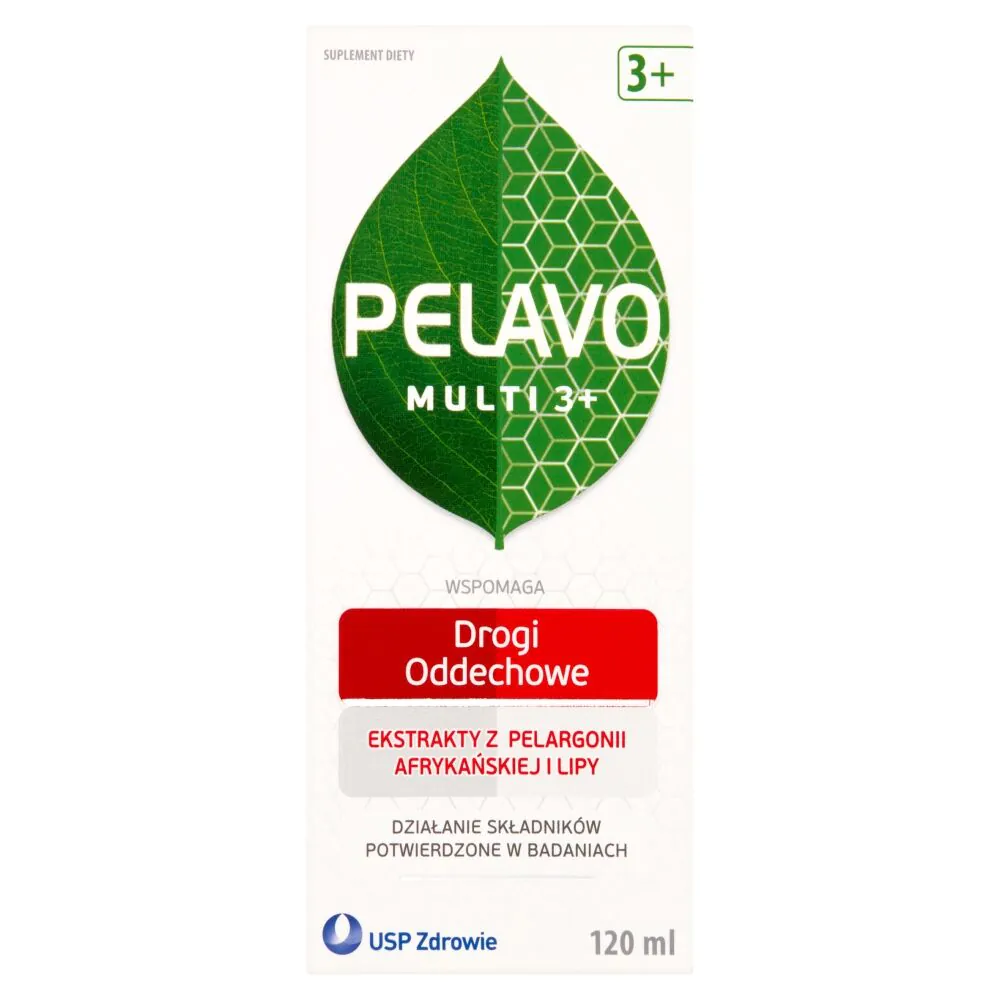 Pelavo Multi 3+, Syrop na drogi oddechowe, Dla dzieci od 3. roku życia, Smak malinowy