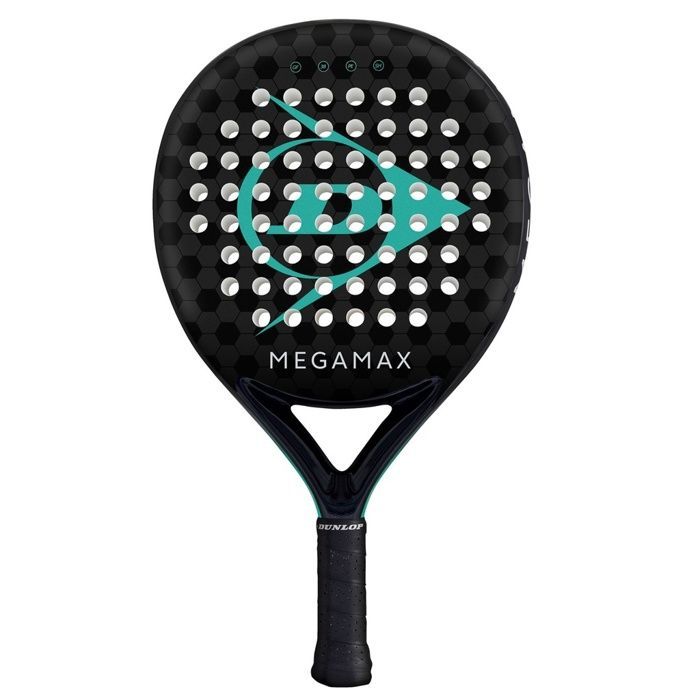Padel racket - DUNLOP - Megamax - Graphite - Pro EVA - Black