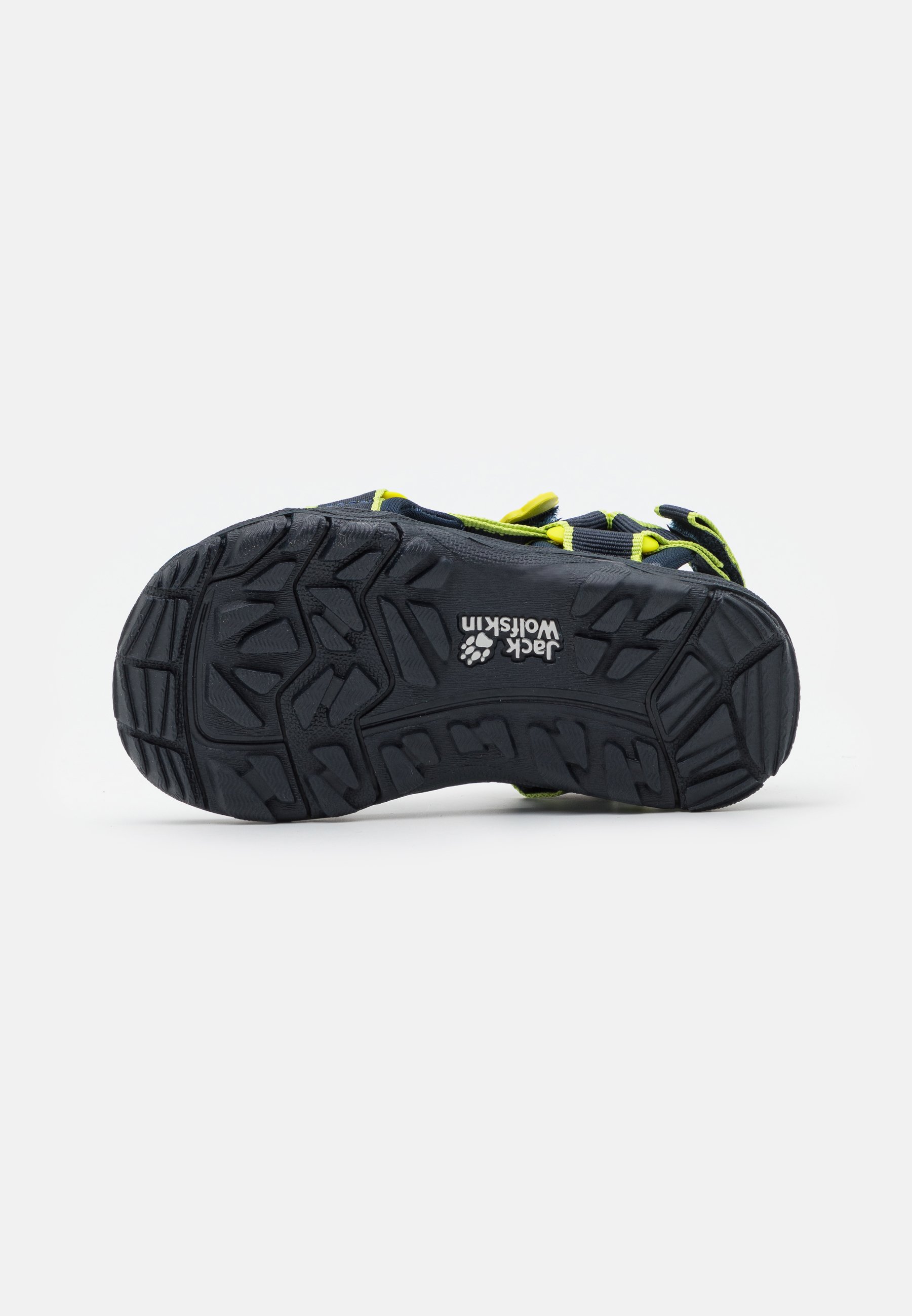 Jack Wolfskin SEVEN SEAS - Wandelsandalen - blauw/limoengroen