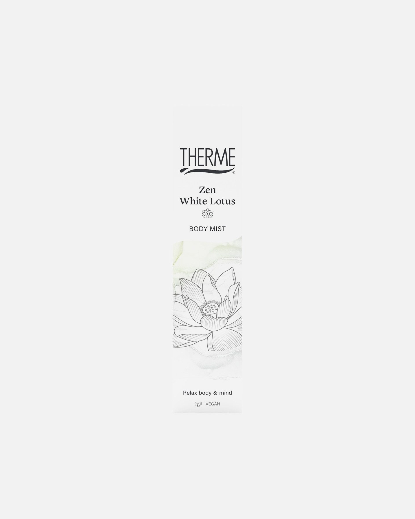 THERME Zen meglica za telo z belim lotosom - 60 ml