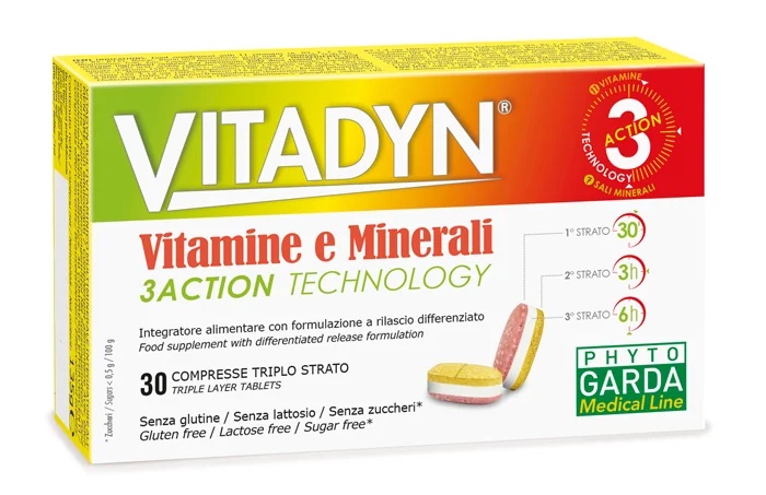Vitadyn Vitaminen/Min 30 tabletten Def