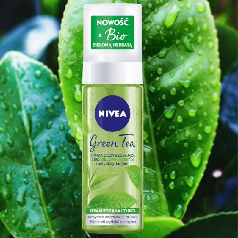 Nivea pianka oczyszczająca Green Tea