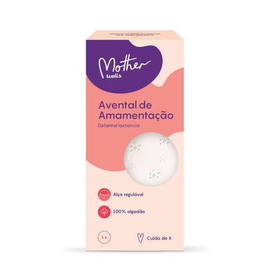 Kojící zástěra Mother Wells, nastavitelný popruh, 1 ks.