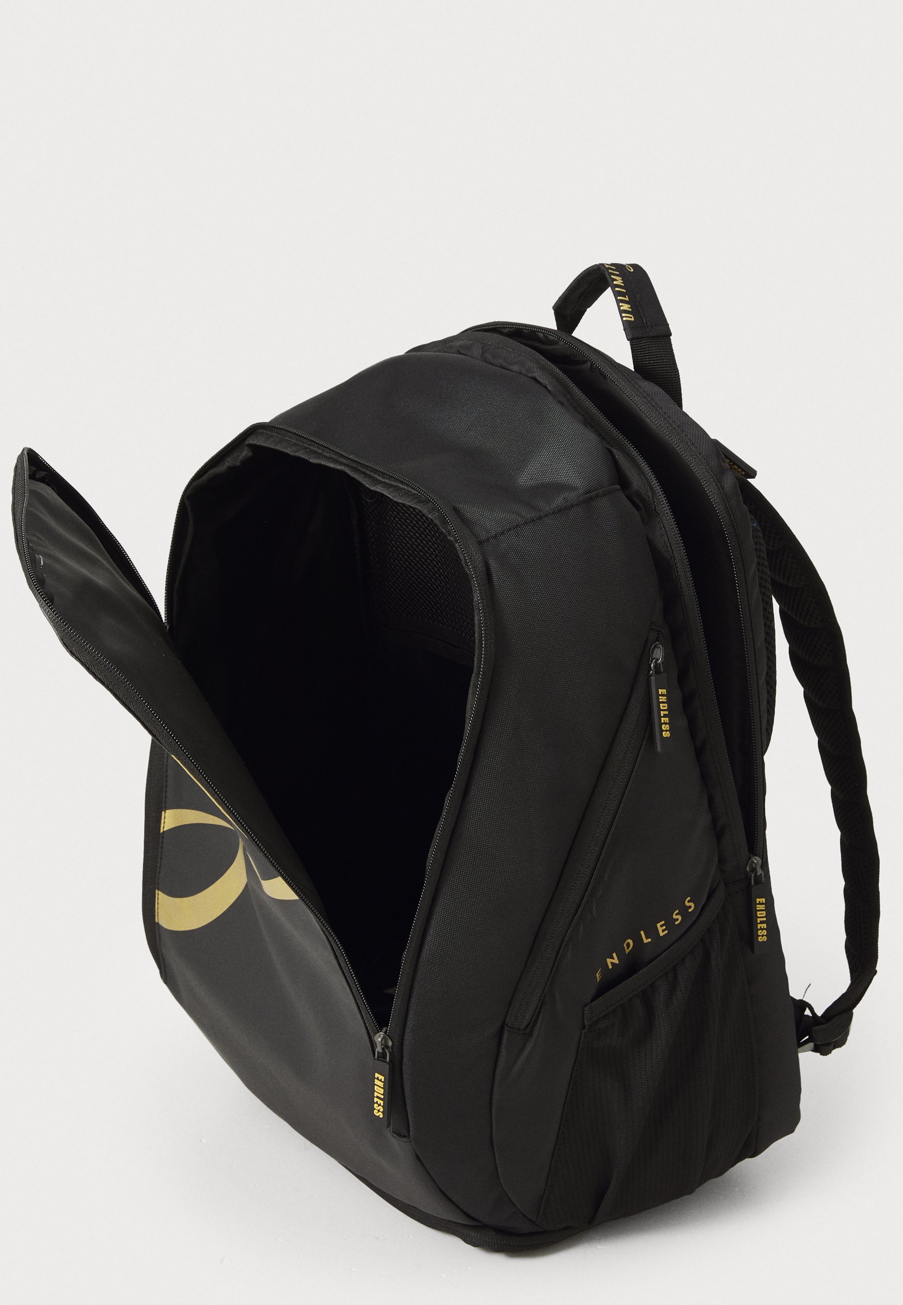Endless MOCHILA ICON - Rugzak - zwart/goud
