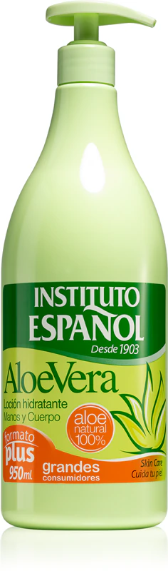 Instituto Español Leite corporal calmante com Aloe Vera