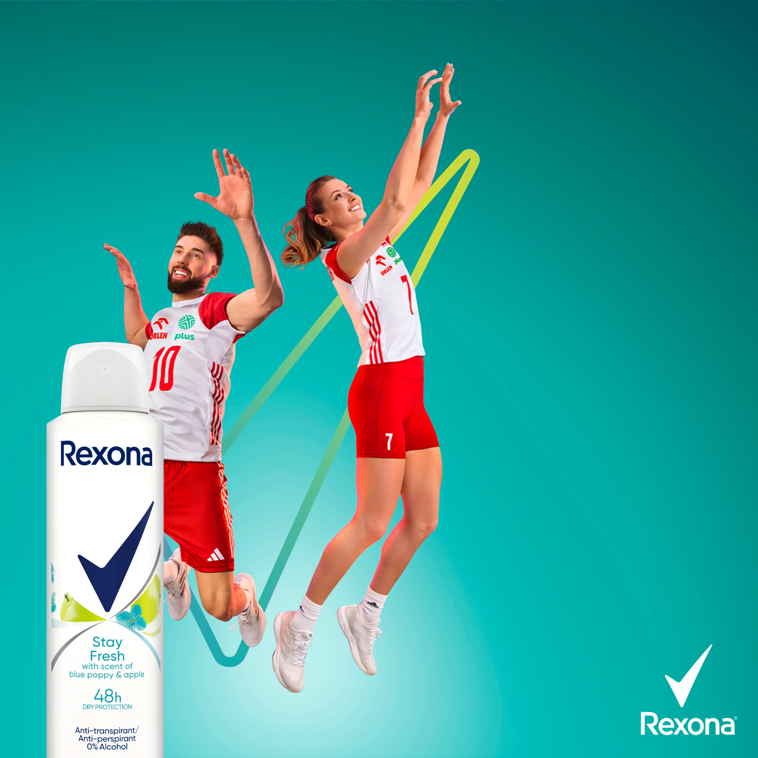 Rexona antiperspirant sprej za žene 150ml za održavanje svježine
