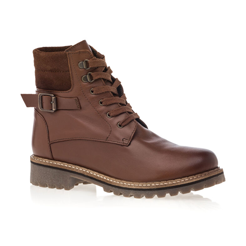 Braune Damenstiefel / Stiefeletten