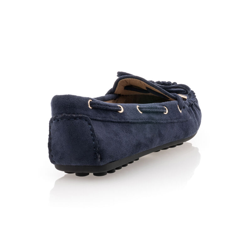 Blaue Damen-Loafer/Bootsschuhe