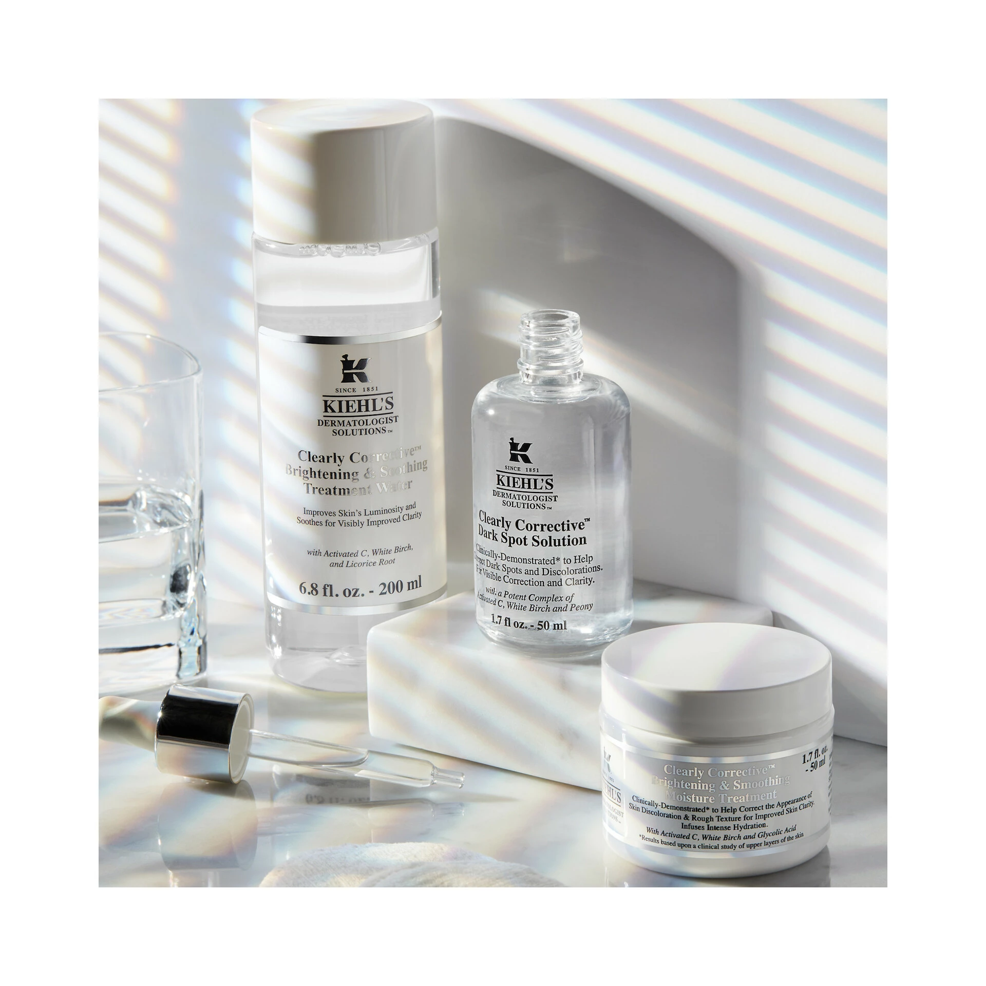 Soluție corectivă pentru pete închise la culoare Clearly 50 ml - Kiehl's