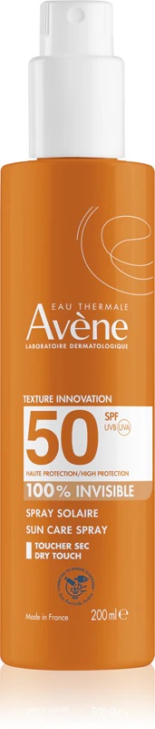„Avène Sun Care“ purškiklis su nematoma apsauga nuo saulės, SPF 50