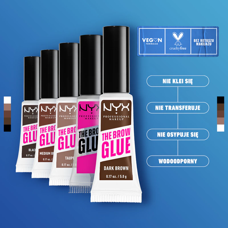 NYX Professional Makeup The Brow Glue żel do brwi
