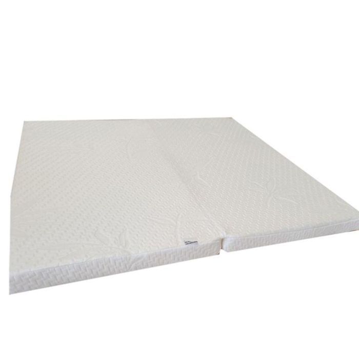 Colchón para corralito - Chtibout - 263147 - 95x95x5 cm - Poliéster - Funda extraíble