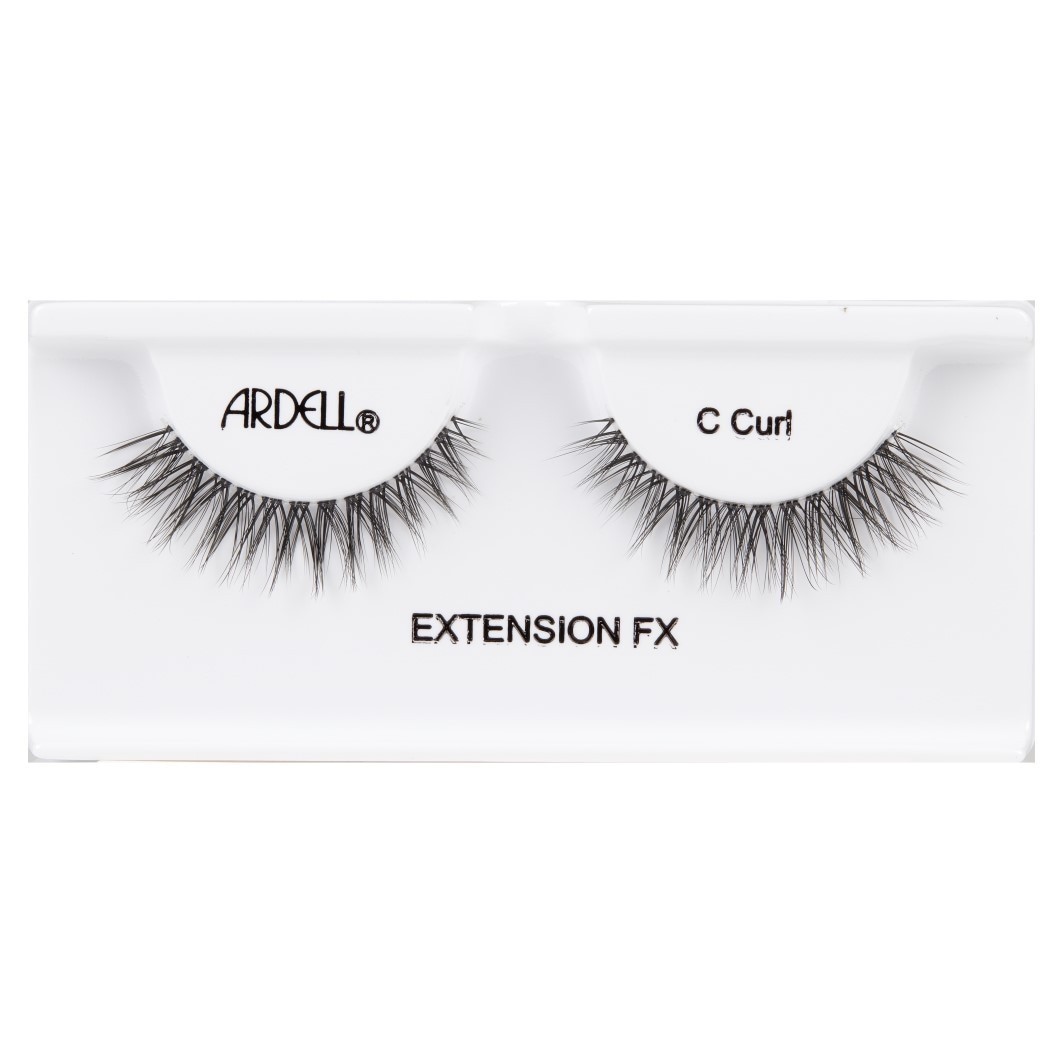 Ardell dirbtinės blakstienos, ilginamos ir platinančios, C-Curl – 1 pora