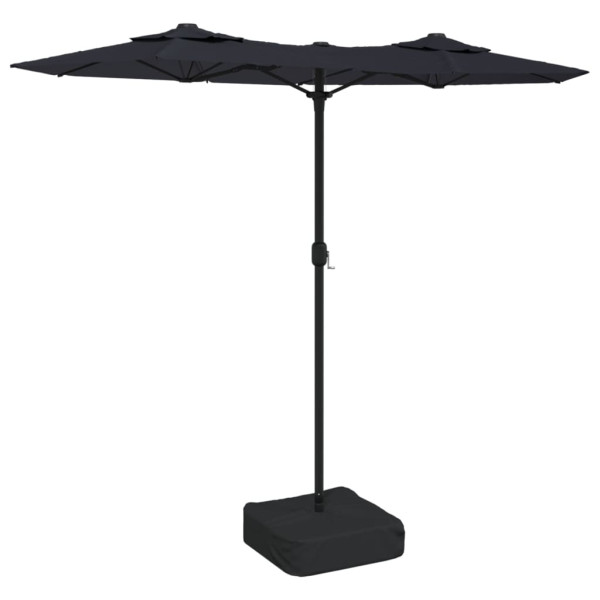 Parasol ogrodowy Czarny  vidaXL