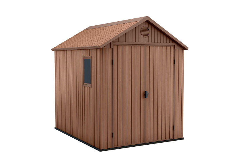 Domek ogrodowy, narzędziowy Darwin 6x8 - brown