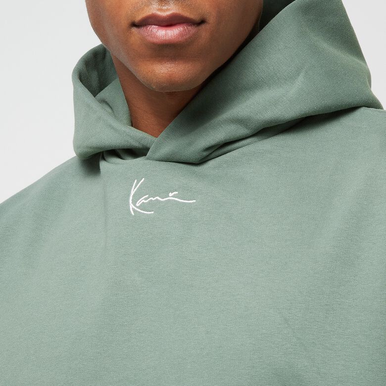 Small Signature Oversized Heavy Sweat Hoodie