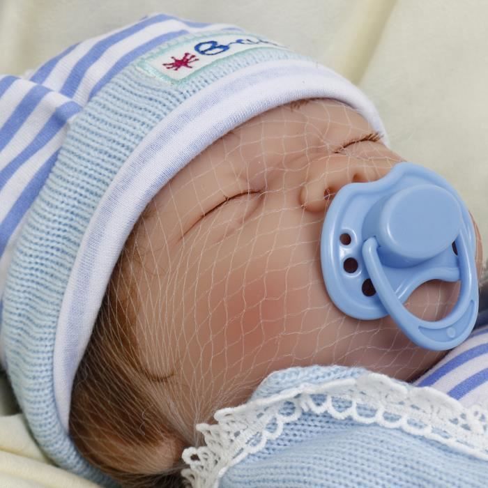 Realistic Baby Doll - TEMPSA - Reborn Baby - Soft Silicone - 49 cm - Gift Toy