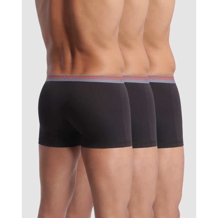 Boxer x3 de DIM Classic Colors Negro
