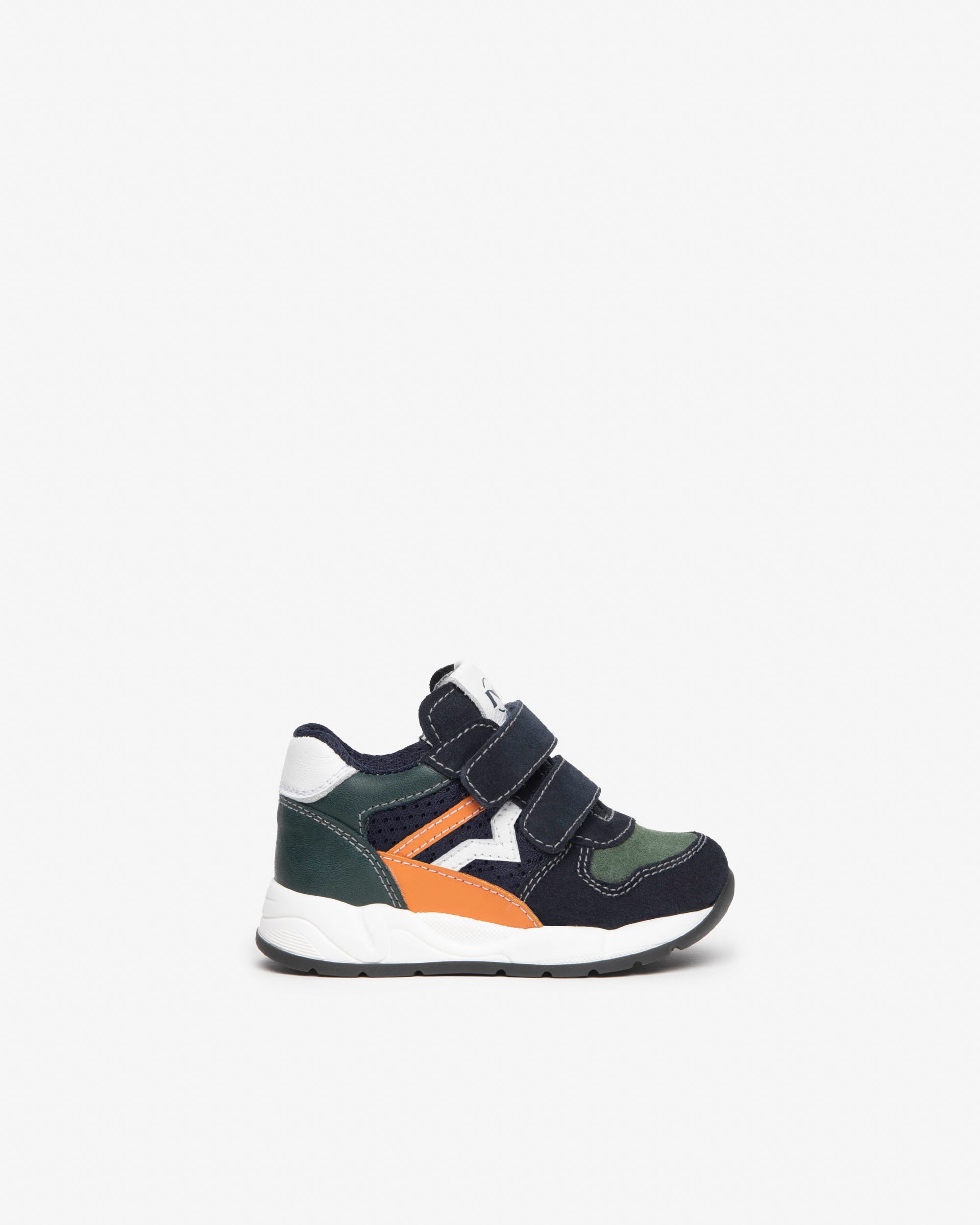  Baby-Sneaker aus Wildleder und Leder