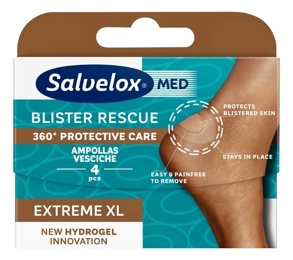 SALVELOX Salvelox Blister Rescue Extreme XL 4 Stück Blisterpackung
