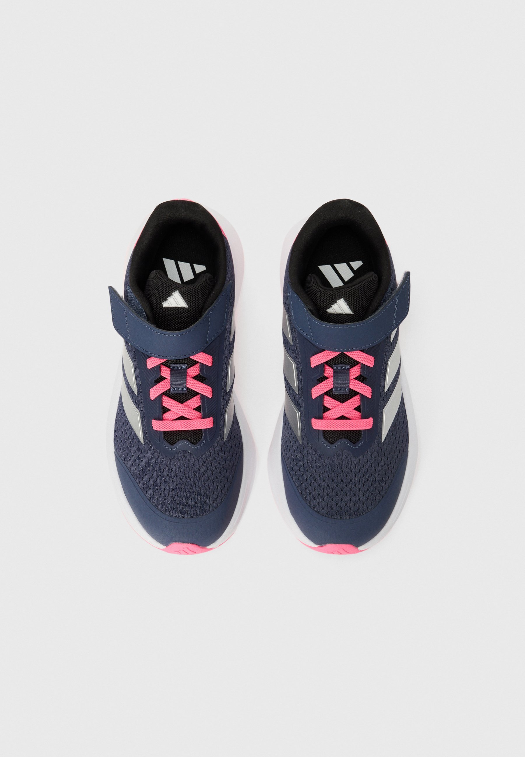 adidas Performance DURAMO UNISEX - Hardloopschoenen voor op de weg - donkerblauw/zilverkleurig/helderroze