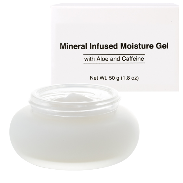 Gel hydratant enrichi en minéraux