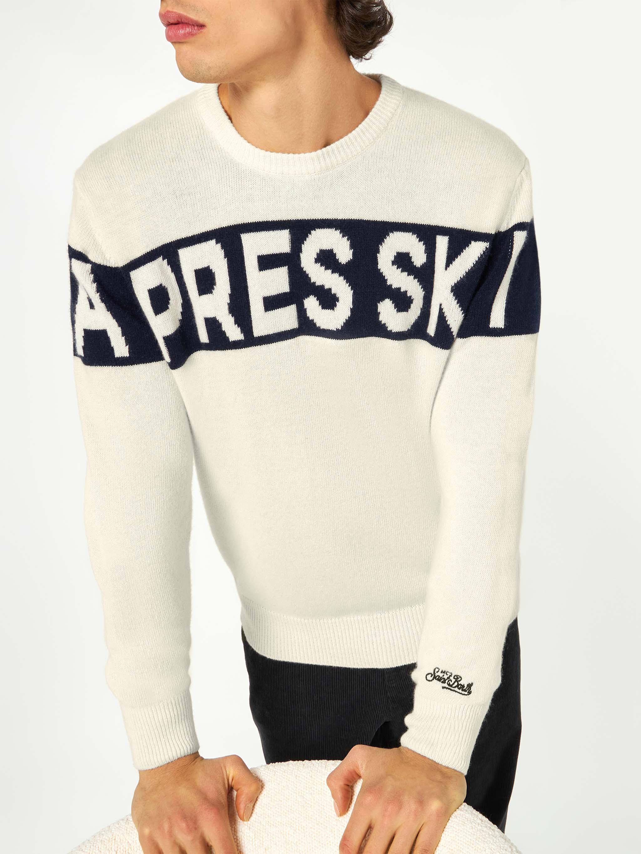 Maglione da uomo con scritta Après Ski