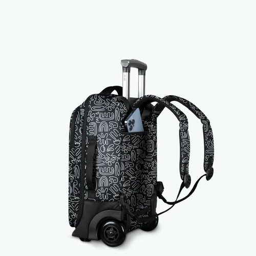 Cabaia Valise souple 2 roues XS Amiens noir