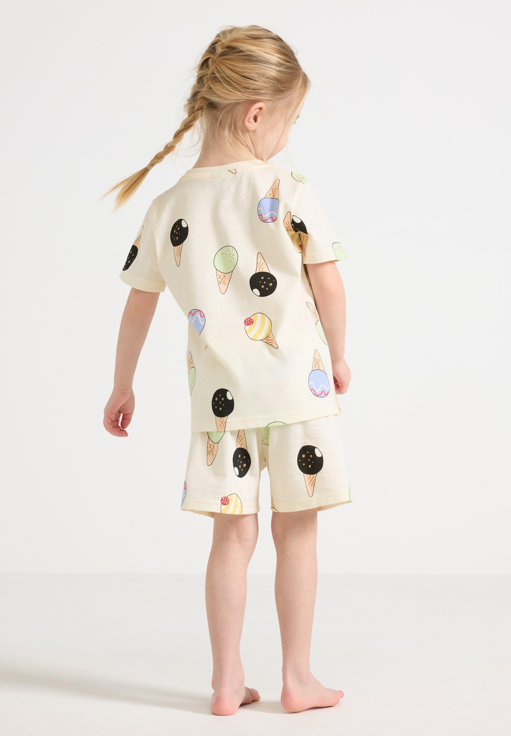 Lindex T-shirtset - Pyjamaset - wit