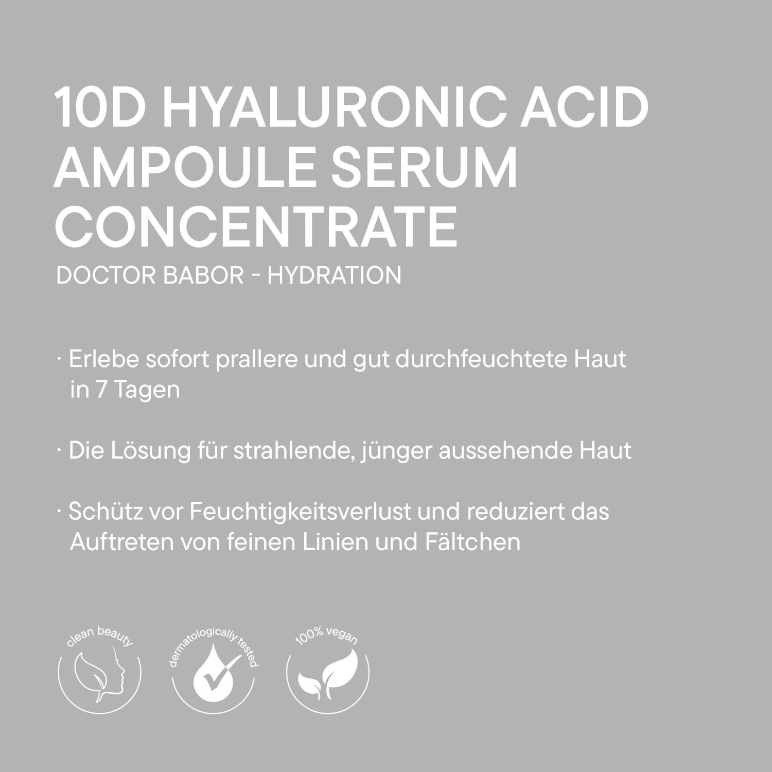BABOR Ampull Serum DOCTOR BABOR 10D Hyaluronsyra Ampull Serumkoncentrat - 14 ml