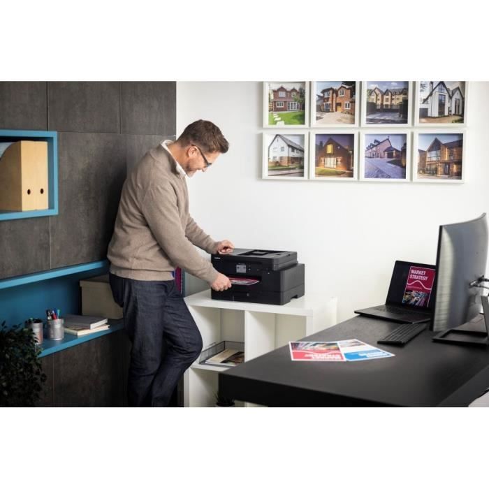 Imprimante multifonction - BROTHER - MFC-J4550DW - 4-en-1 - Wi-Fi et Wi-Fi direct - Jet d'encre - A4
