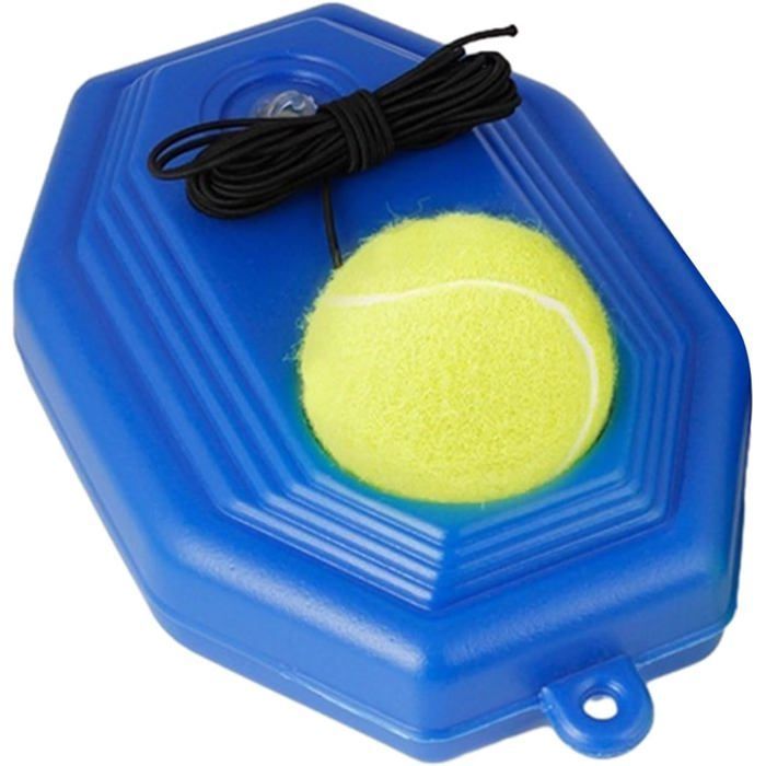 Portable tennis rebounder, individual training equipment, practical game tools. Label