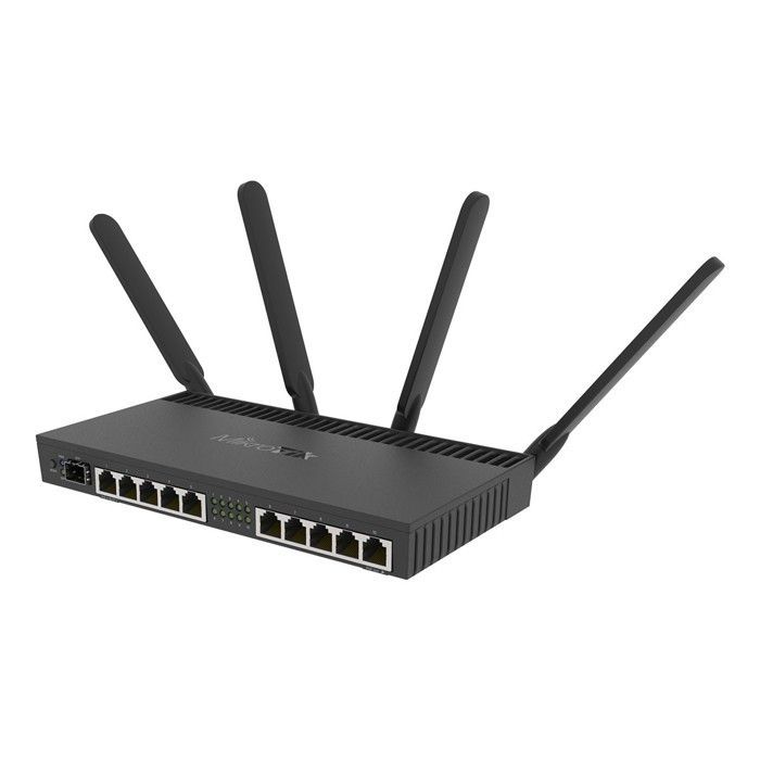 Router PoE MikroTik RB4011 2.4 GHz/5 GHz nero (RB4011iGS+5HacQ2HnD-IN)