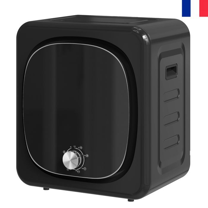 Nueva secadora eléctrica ventilada de 800 W y 4 kg con 5 modos de secado, tambor de acero inoxidable y carga frontal.