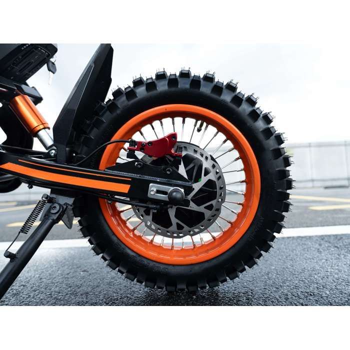 Moto Electrique Tout Terrain 2000W, Mini Moto GT54 - 48V 27Ah, Autonomie 100km, Freins Hydrauliques, Adolescents et Adultes
