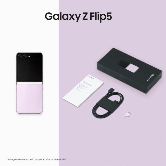 SAMSUNG Galaxy Z Flip5 256GB Lavender