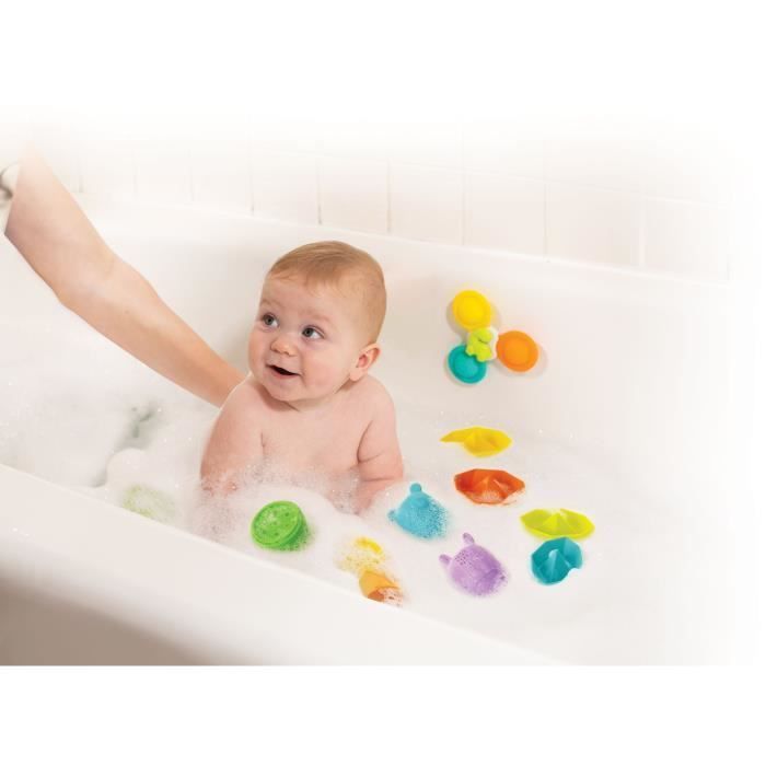 Coffret de bain - INFANTINO - 315341 - 11 pièces - Silicone