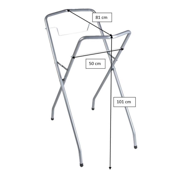 Bañera para bebé con reductor integrado, blanca + soporte + manguera