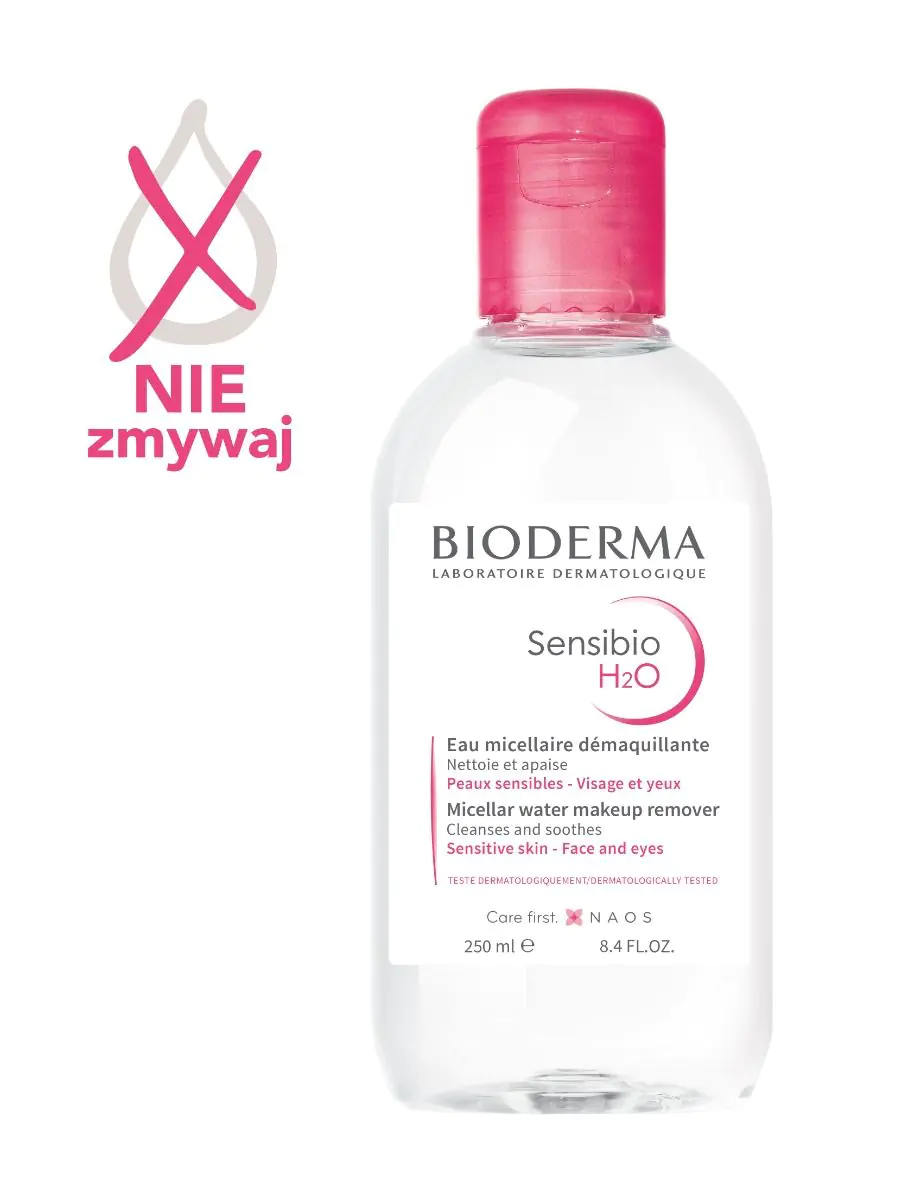Bioderma Sensibio H2O Płyn micelarny, 250 ml