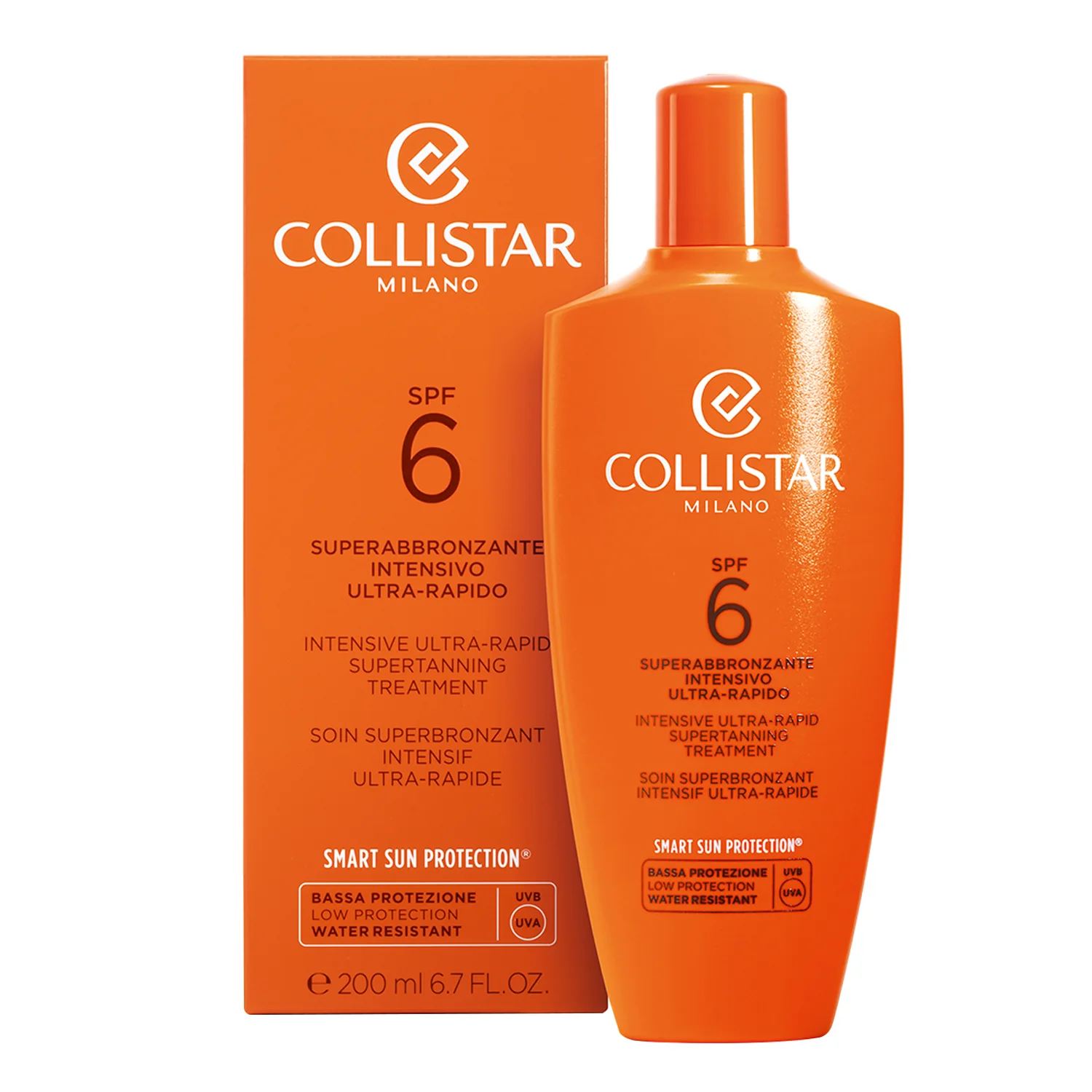 Abbronzatura Superabbronzante Intensivo Ultra-Rapido SPF6 - Crema solare corpo bassa prot.