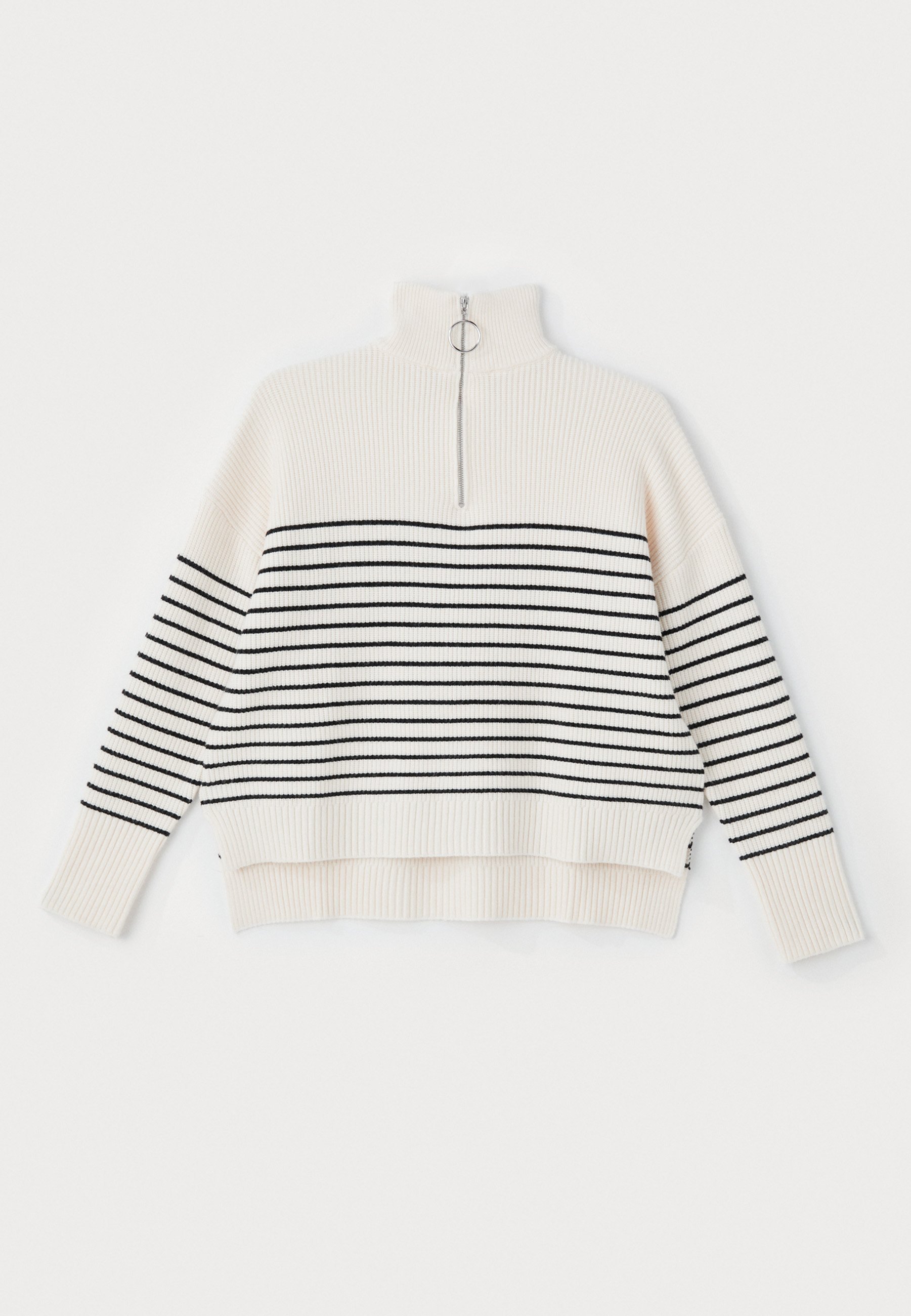 Anna Field Pullover - weiß/schwarz
