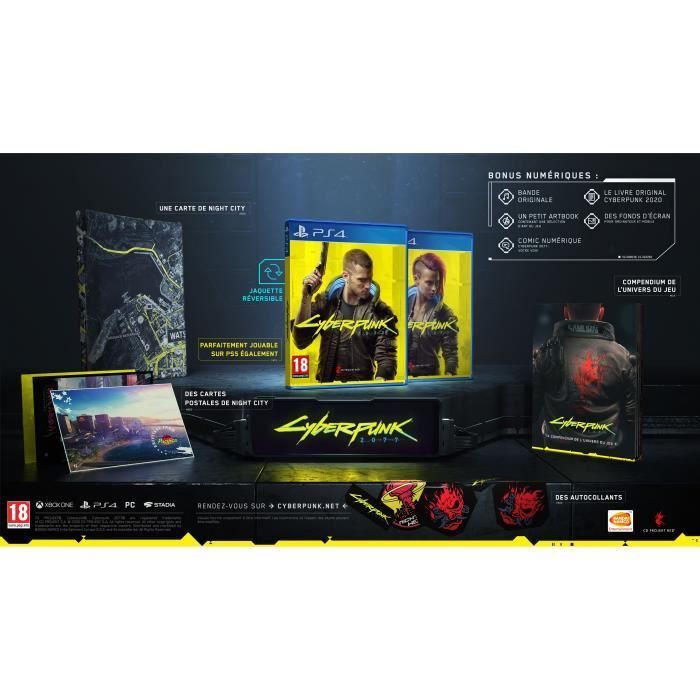 CYBERPUNK 2077 Edição Day One PS4 - Otimizado para PS5