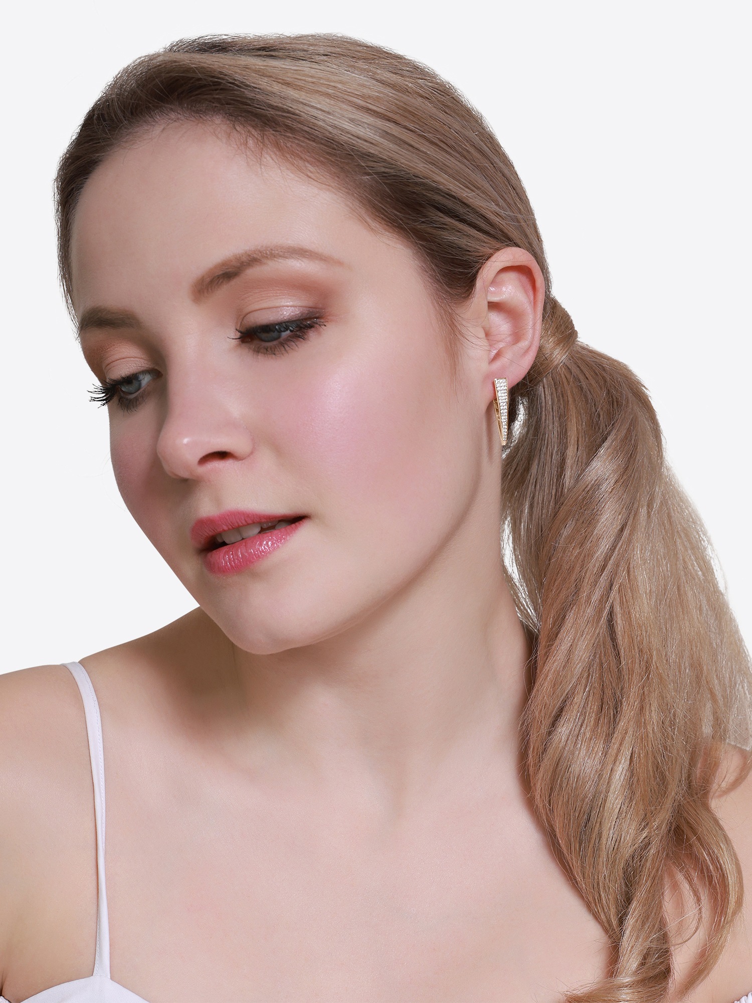 Heideman Boucles d'oreilles Florentina couleur or rose