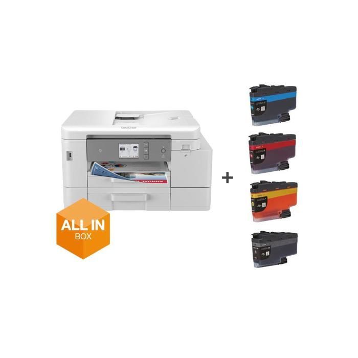 Multifunction printer - Brother - MFC-J4535DWXL - Inkjet - A4 - Wi-Fi - Duplex