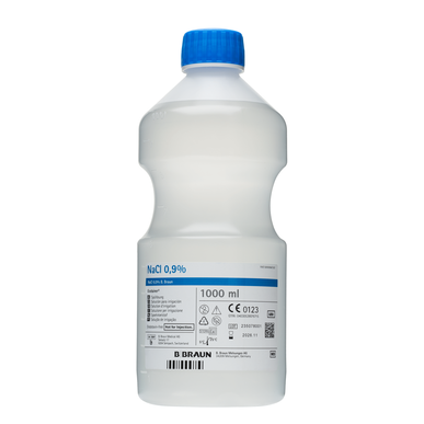 Bbraun steriili suolaliuos Ecotainer 1000 ml 1000 ml